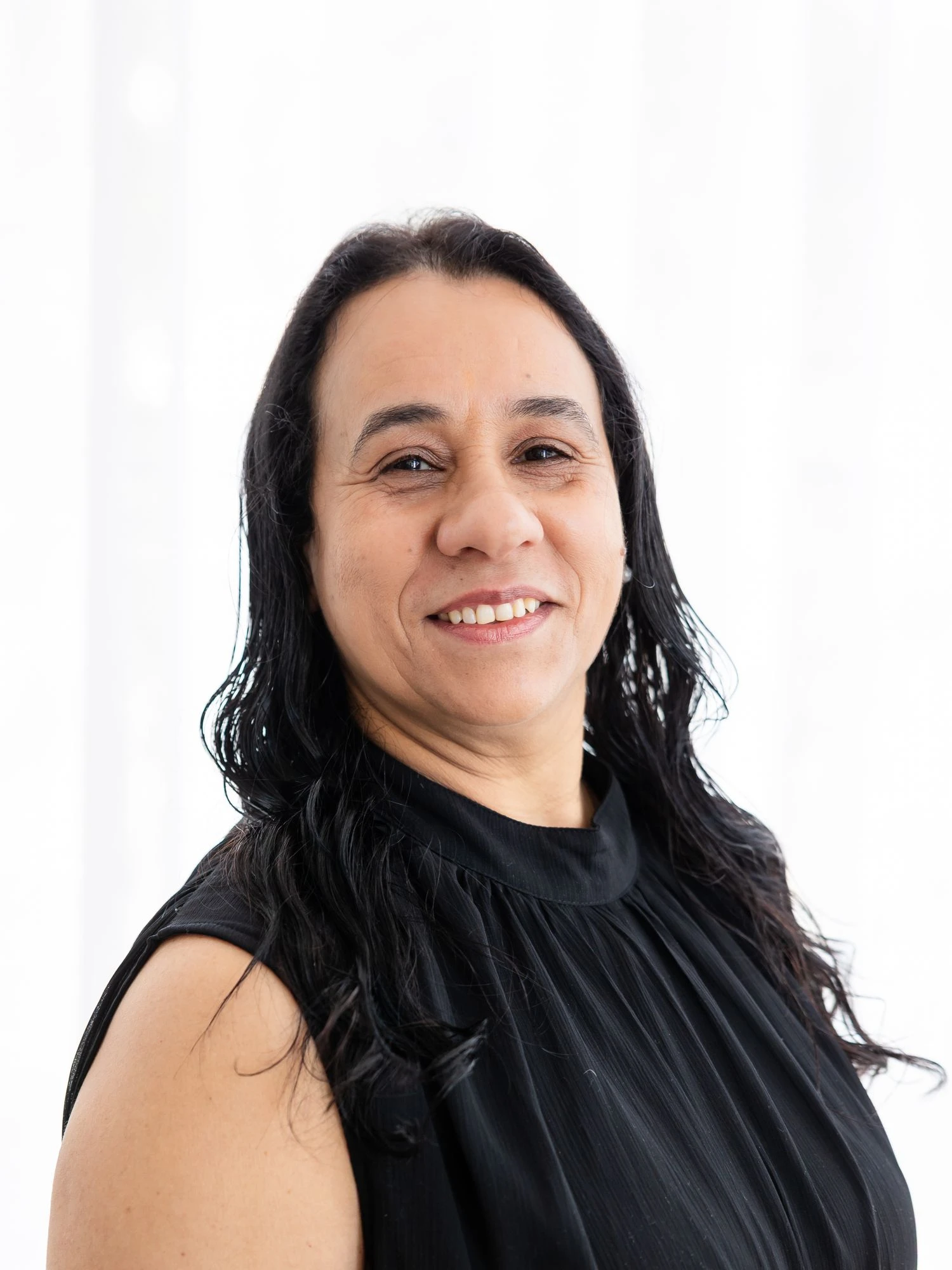 Retrato de Sônia de Oliveira, da equipe Jannini & Sagarra